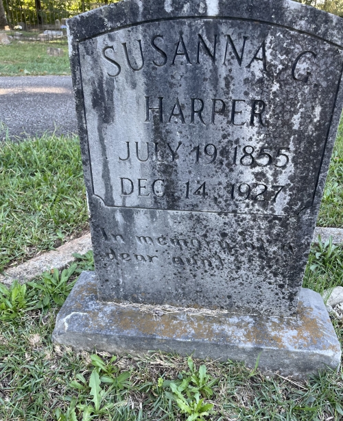 Susanna G. Harper Before