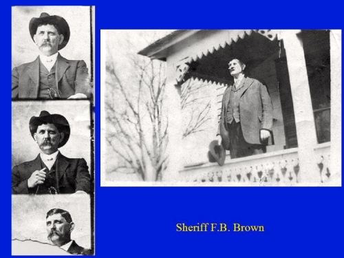 Sheriff F. B. Brown
