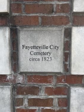 <span>Historic Fayetteville City Cemetery:</span> Photo by Gail Jenkins